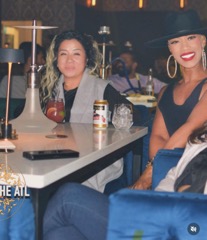 Girls’ night out with hookah at Moustache Lounge, Atlanta